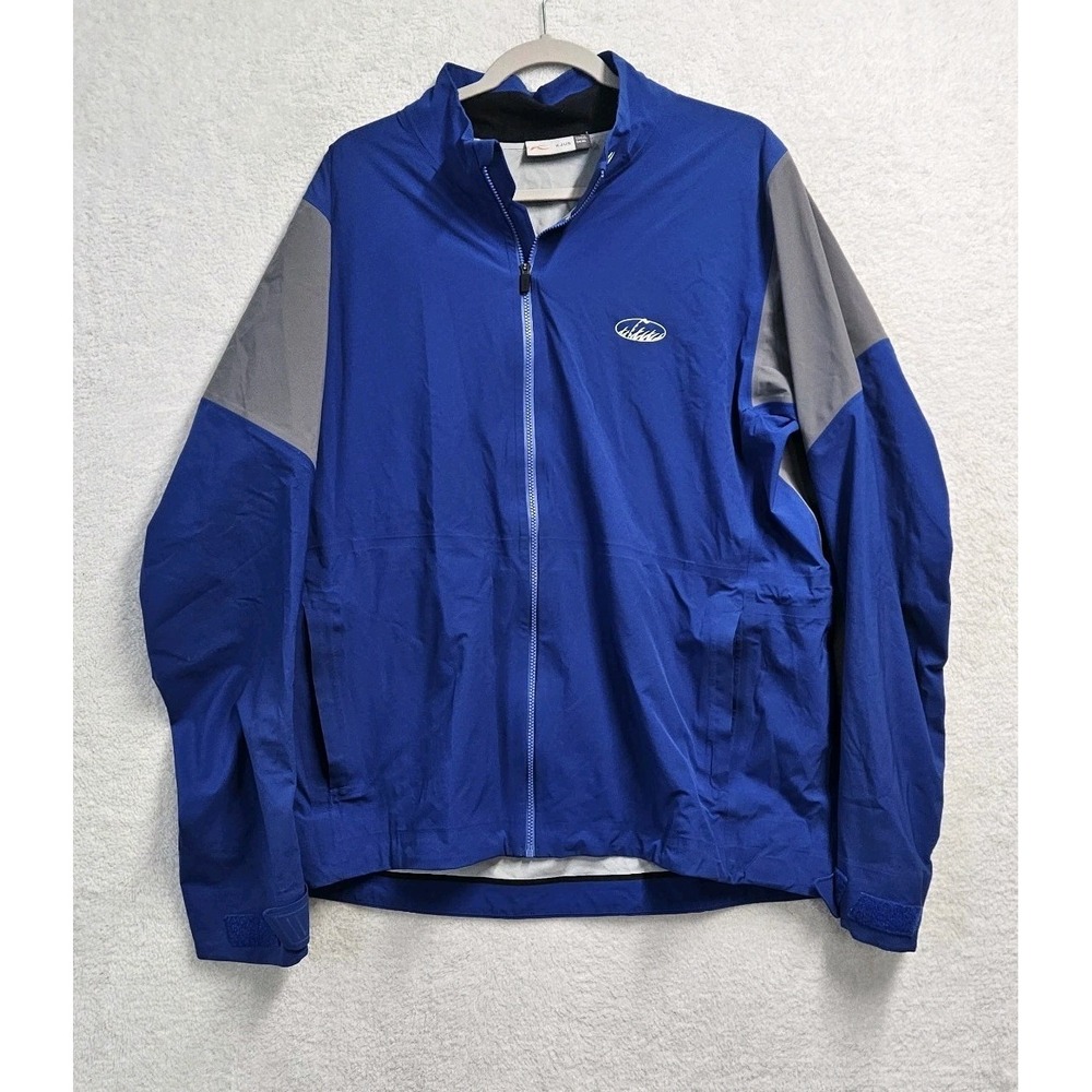 Kjus Jacket Dexter 2.5L Performance Blue Golf Full Zip Mens 54 XL Regular Fit